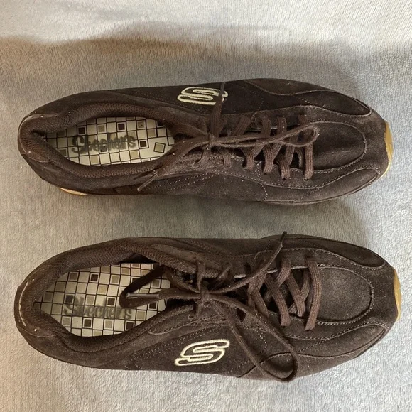 🤑3/$18 EUC! Skechers Suede Shoes - Picture 6 of 9